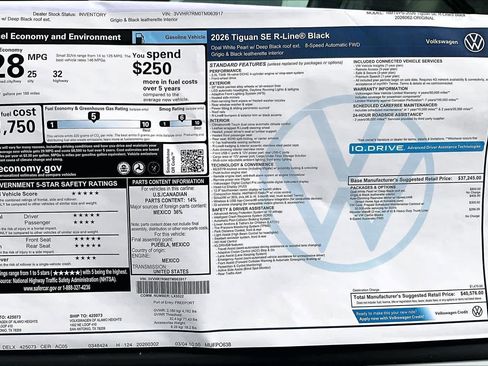 New 2026 Volkswagen Tiguan SE R-Line image 18