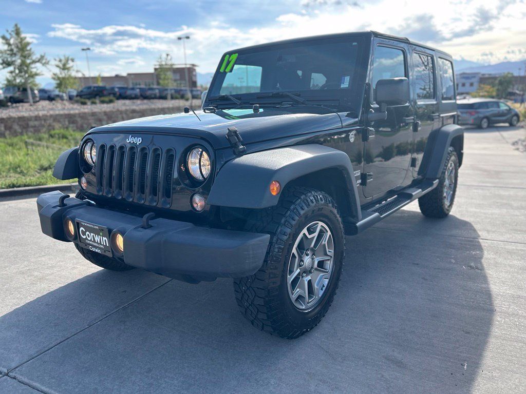 Used 2017 Jeep Wrangler Unlimited Sport w/ Quick Order Package 24S AWD/4WD image 3