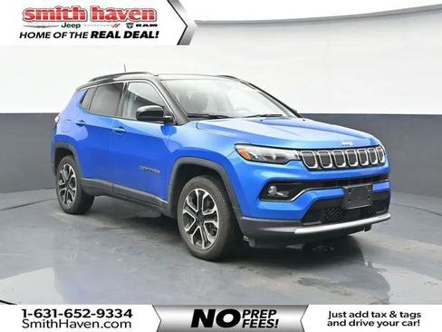 Certified 2022 Jeep Compass Limited w/ Sun and Sound Group image 1