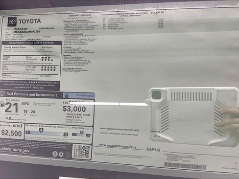 New 2025 Toyota Tacoma SR5 image 21