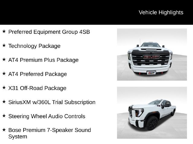Used 2025 GMC Sierra 2500 AT4 w/ AT4 Premium Plus Package AWD/4WD image 13