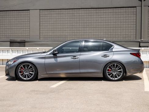 Used 2021 INFINITI Q50 Red Sport 400 w/ Proactive Package RWD image 42