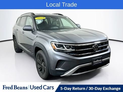 Used 2023 Volkswagen Atlas SE w/ Black Wheel Package AWD/4WD image 1
