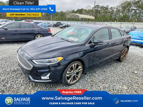 Used 2019 Ford Fusion Titanium image 1