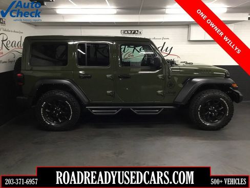 Used 2021 Jeep Wrangler Unlimited Sport AWD/4WD image 1