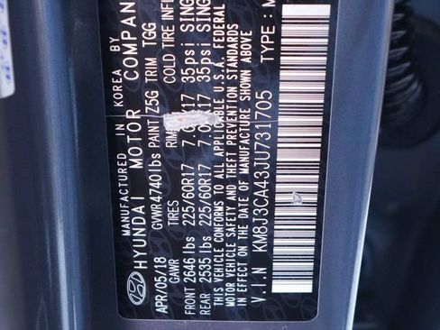 Used 2018 Hyundai Tucson SEL AWD/4WD image 38