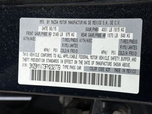 Used 2015 MAZDA MAZDA3 i Touring image 15