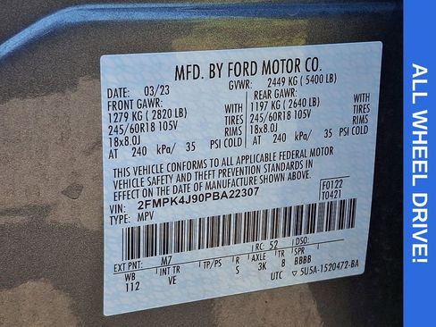 Used 2023 Ford Edge SEL w/ Convenience Package AWD/4WD image 25