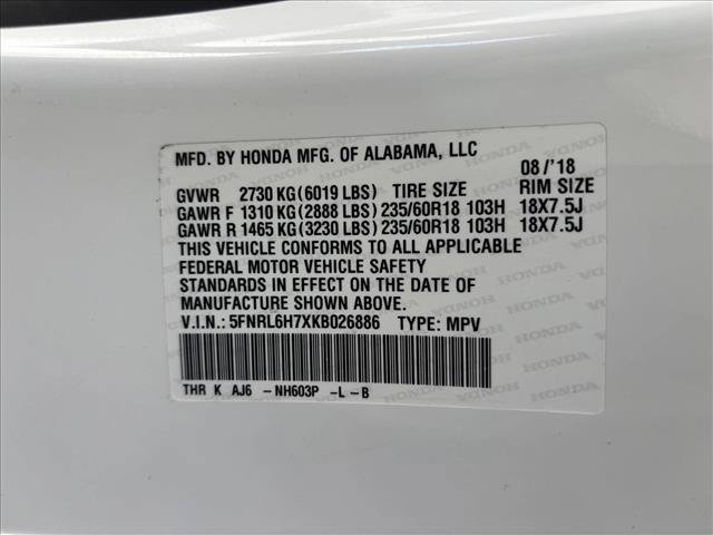 Used 2019 Honda Odyssey EX-L image 27