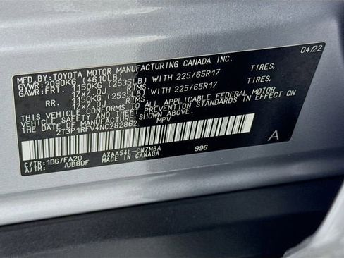 Certified 2022 Toyota RAV4 XLE image 30