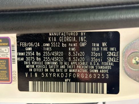 Used 2024 Kia Sorento SX Prestige AWD/4WD image 41