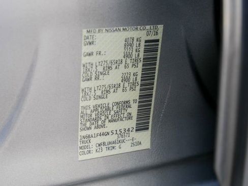 Used 2016 Nissan Titan PRO-4X image 55