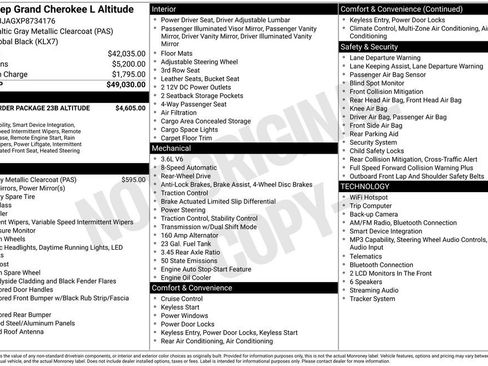 Used 2023 Jeep Grand Cherokee L Laredo RWD image 26