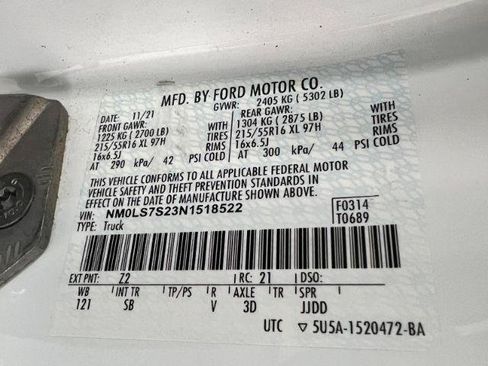 Used 2022 Ford Transit Connect XL FWD image 35