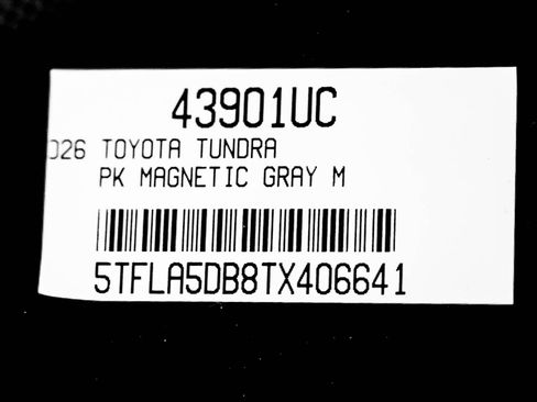 Used 2026 Toyota Tundra SR5 w/ TRD Off-Road Package AWD/4WD image 28