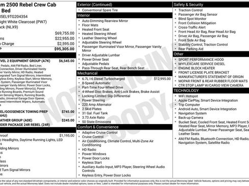 New 2026 RAM 2500 Rebel w/ Rebel Level 2 Equipment Group image 55