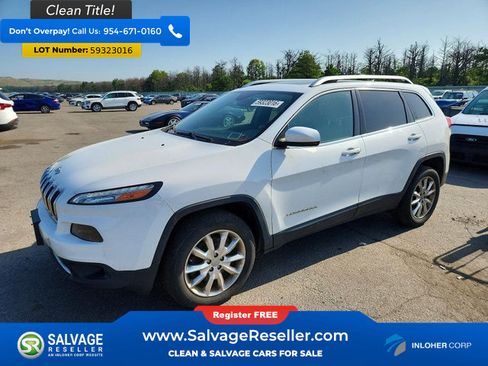 Used 2015 Jeep Cherokee Limited AWD/4WD image 1