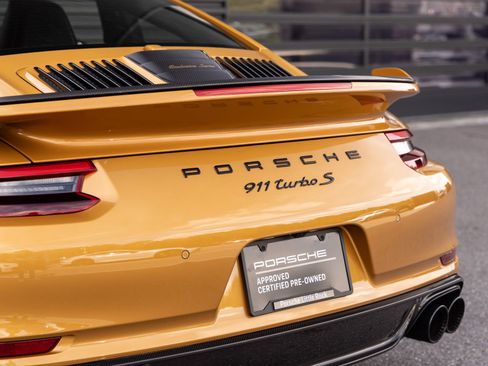 Certified 2018 Porsche 911 Turbo S AWD/4WD image 12