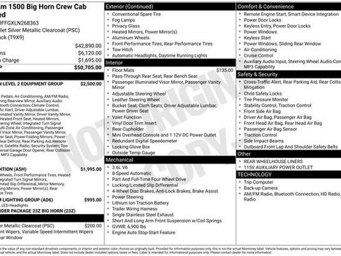 Used 2020 RAM 1500 Big Horn AWD/4WD image 38