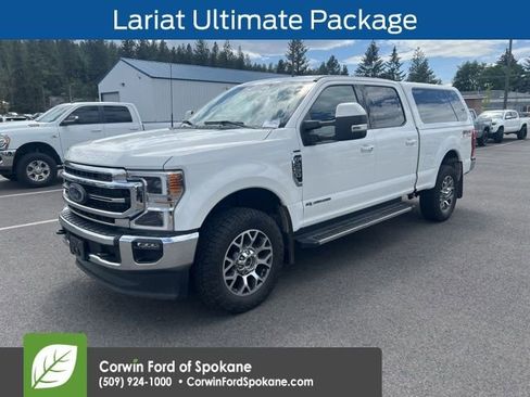 Used 2022 Ford F350 Lariat w/ Lariat Ultimate Package AWD/4WD image 8