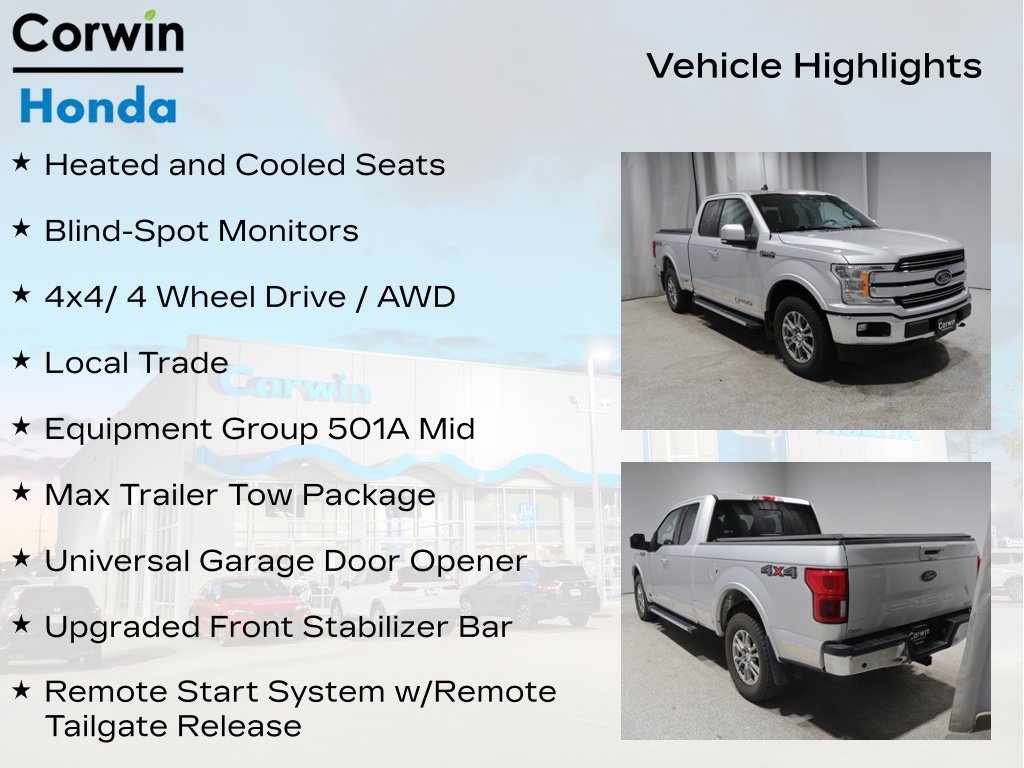 Used 2019 Ford F150 Lariat w/ Equipment Group 501A Mid AWD/4WD image 11