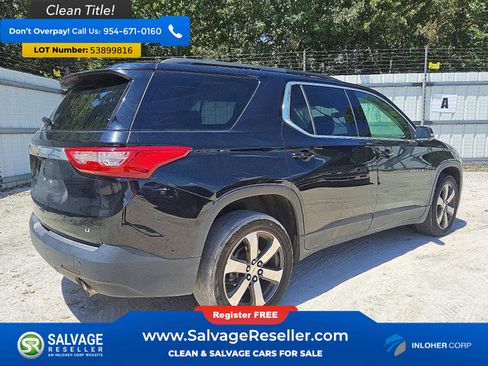 Used 2021 Chevrolet Traverse LT w/ LT Premium Package FWD image 4