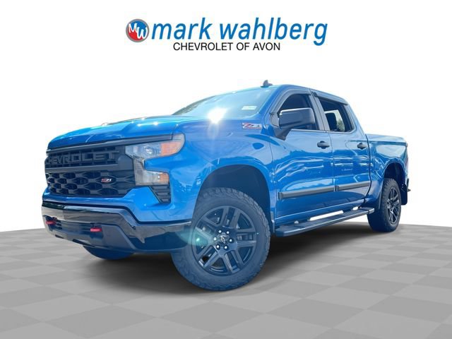 Certified 2022 Chevrolet Silverado 1500 Custom Trail Boss w/ LPO, Dark Essentials Package AWD/4WD image 1