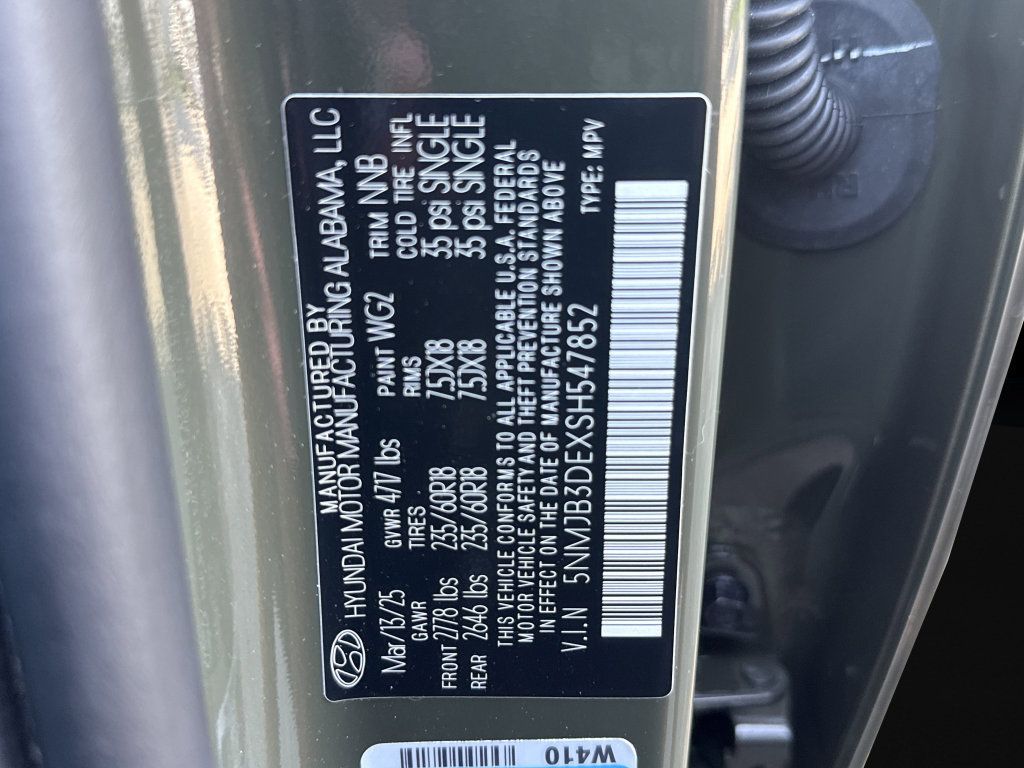 Certified 2025 Hyundai Tucson SEL FWD image 37