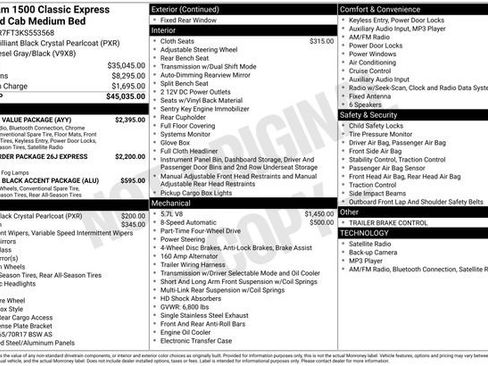 Used 2019 RAM 1500 Express w/ Express Value Package AWD/4WD image 29