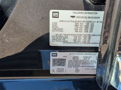 Used 2022 Chevrolet Silverado 1500 High Country w/ High Country Premium Package image 37