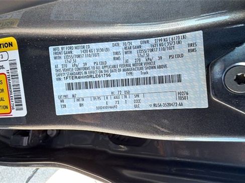 Used 2024 Ford Ranger XLT w/ FX4 Off-Road Package image 34