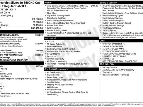 New 2025 Chevrolet Silverado 3500 LT w/ Convenience Package image 8