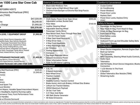 Used 2024 RAM 1500 Lone Star RWD image 2