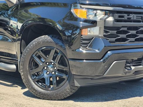 Used 2023 Chevrolet Silverado 1500 Custom w/ LPO, Dark Essentials Package AWD/4WD image 3