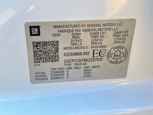 Used 2019 Chevrolet Silverado 1500 Custom Trail Boss image 31