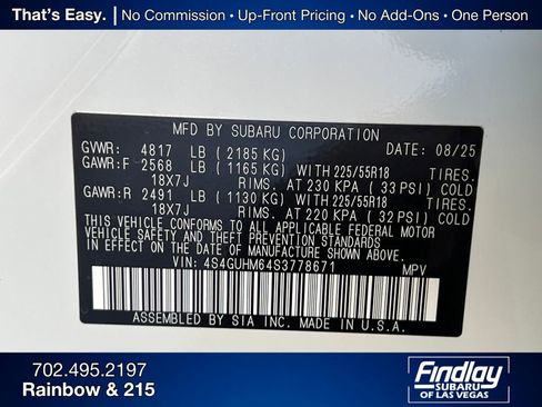 New 2025 Subaru Crosstrek 2.5i Limited w/ Crosstrek Mirror Package image 33