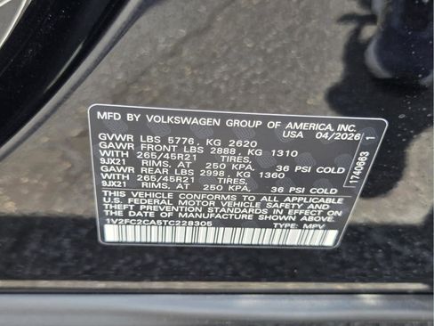New 2026 Volkswagen Atlas Cross Sport SEL Premium R-Line AWD/4WD image 20
