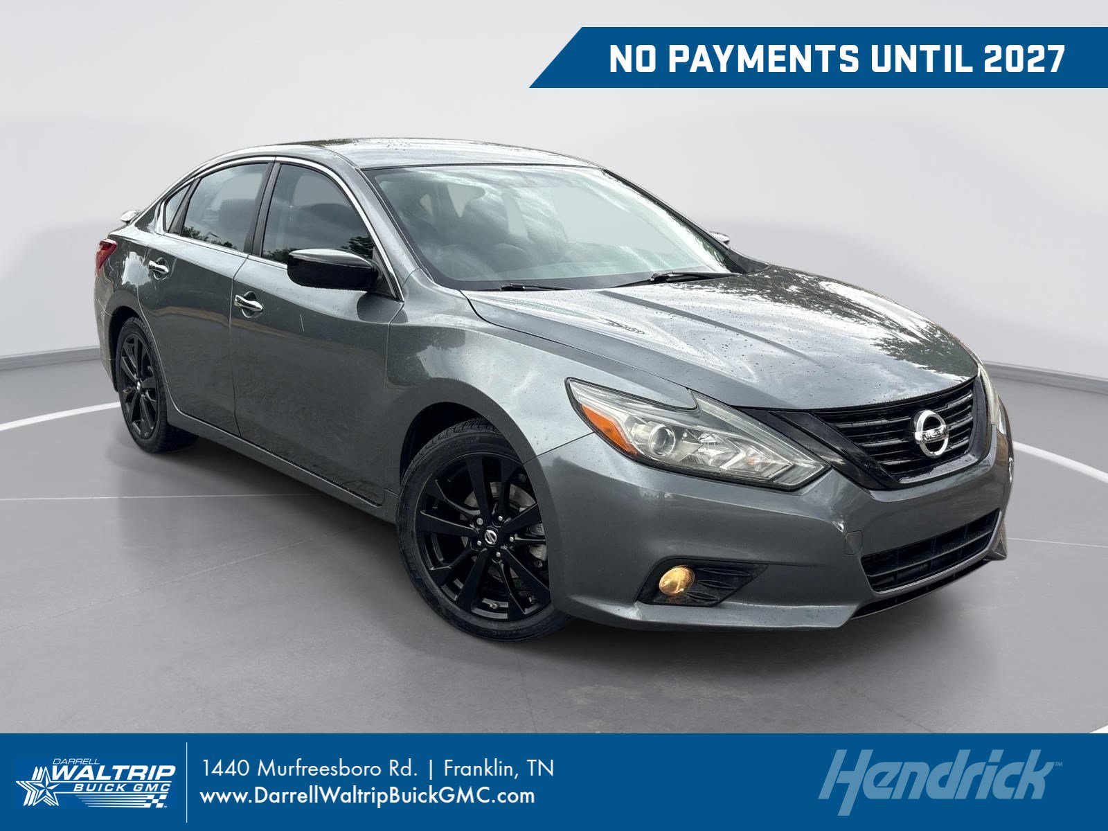 Used 2018 Nissan Altima 2.5 SR w/ SR Midnight Edition FWD image 1
