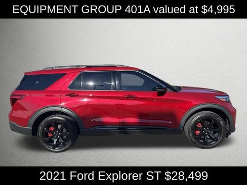 Used 2021 Ford Explorer ST w/ Equipment Group 401A AWD/4WD image 2