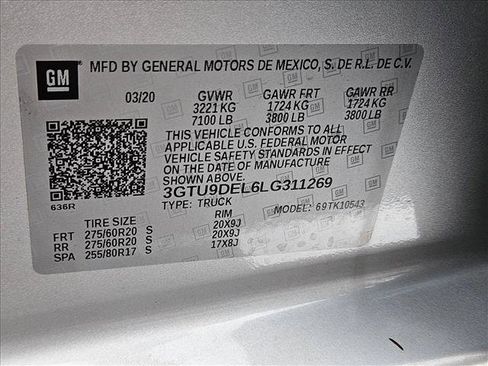 Used 2020 GMC Sierra 1500 SLT w/ SLT Premium Plus Package image 24