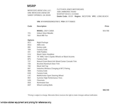 Used 2021 Mercedes-Benz C 300 Cabriolet w/ AMG Line image 2