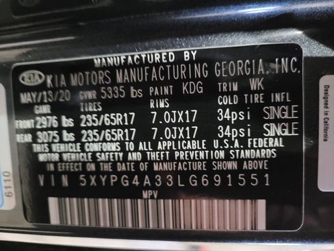 Used 2020 Kia Sorento LX FWD image 33