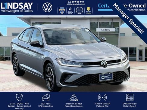 Certified 2025 Volkswagen Jetta Sport image 1