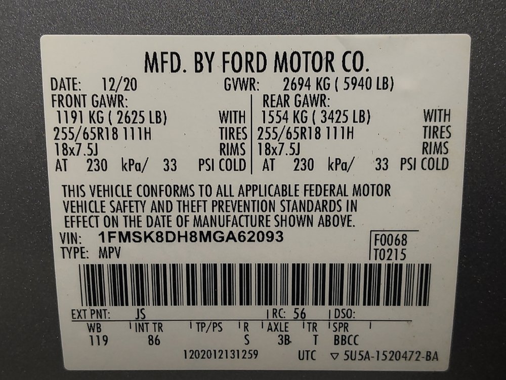 Used 2021 Ford Explorer XLT AWD/4WD image 33