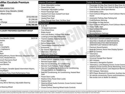 Certified 2025 Cadillac Escalade Premium Luxury
