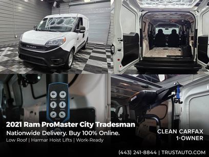 Used 2021 RAM ProMaster City Tradesman