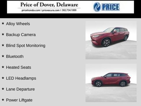Used 2020 Toyota Highlander XLE AWD/4WD image 2