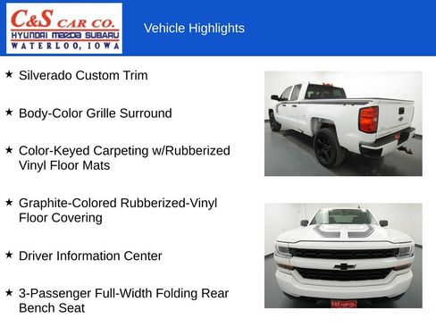 Used 2016 Chevrolet Silverado 1500 Custom w/ Rally 1 Edition AWD/4WD image 26