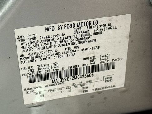 Used 2021 Ford EcoSport SE FWD image 31