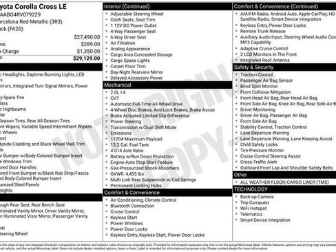Used 2024 Toyota Corolla Cross LE image 6